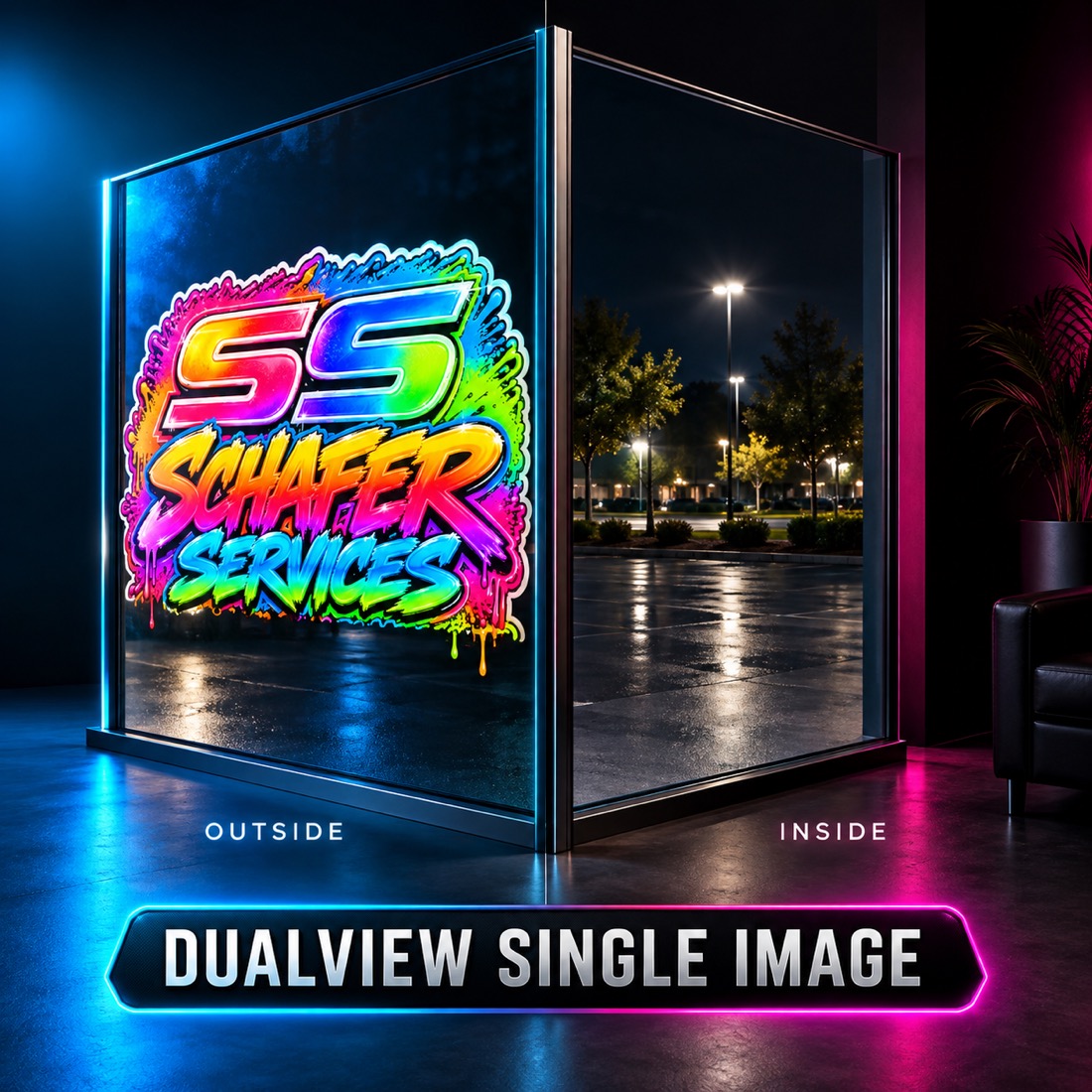 DualView Single-Sided Window Film