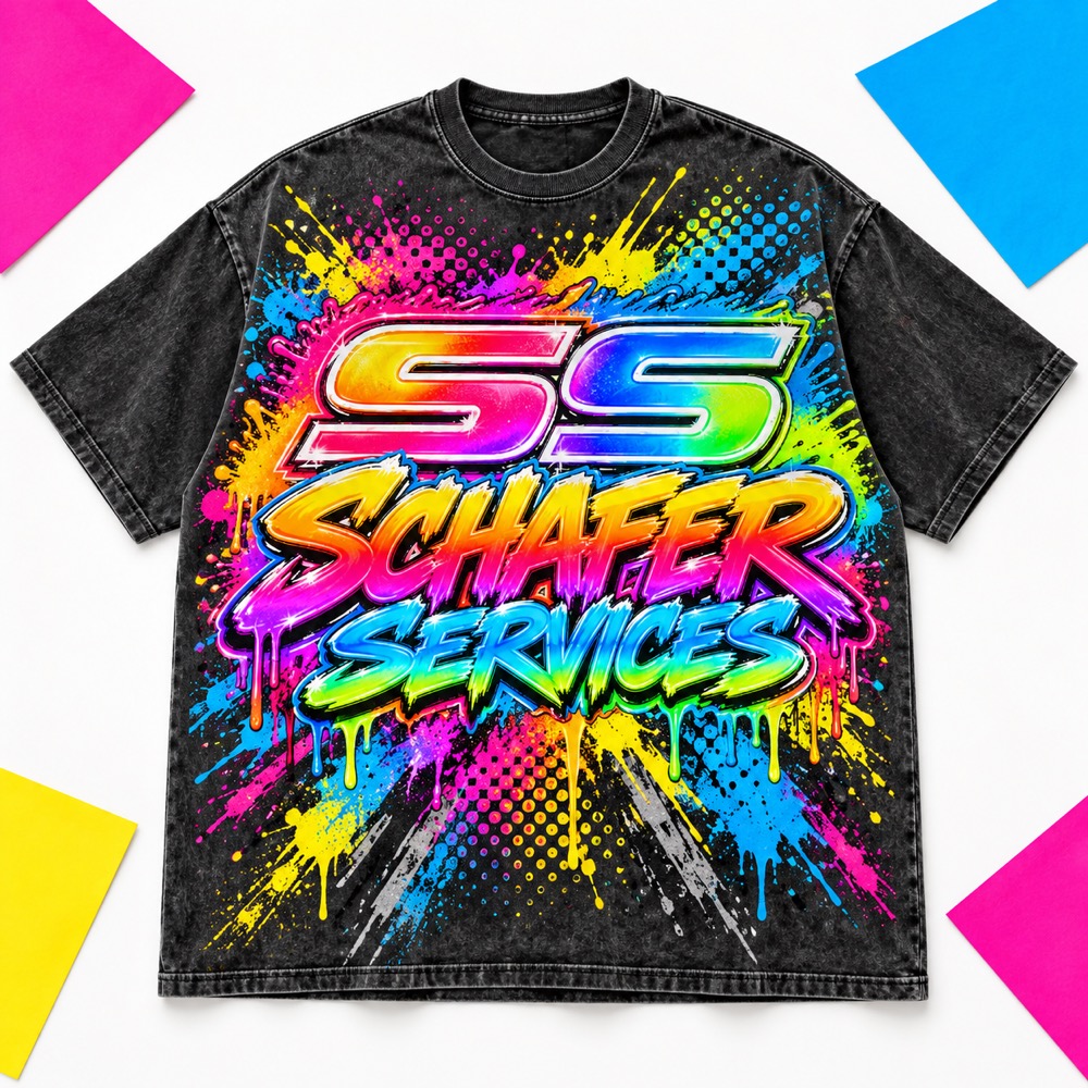 Oversized Print Tee (Adult)