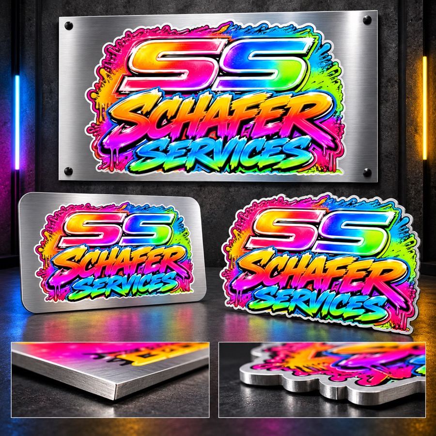 Standard-Cut Aluminum Signs